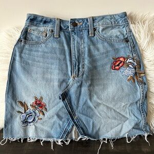 Size 0 Abercrombie Denim Skirt